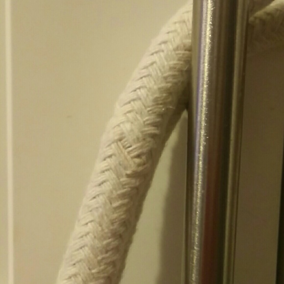 Zipper top beach canvas bag with free bamboo slipper - Picture 6 of 8